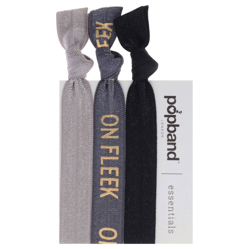 Essential Hair Bands - On Fleek by Popband for Women - 3 Pc Hair Bands